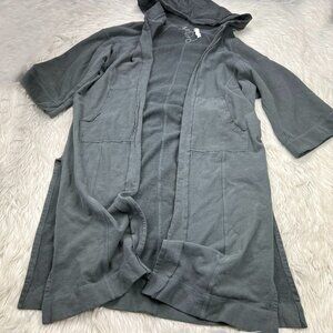 Grade & Gather Women's Terry Hooded Cardigan